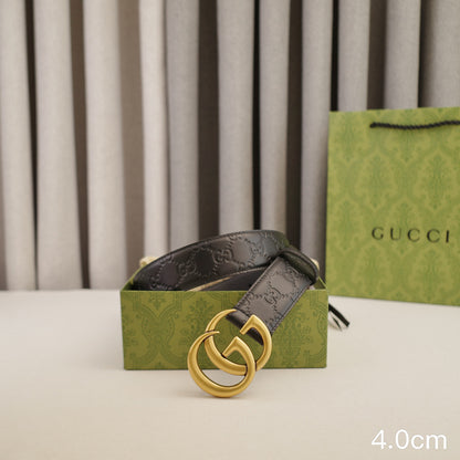 Gucci -   4.0cm G Classic - Slant side  G  4022g