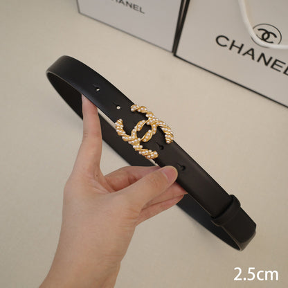 Chanel-2.5 Pearl sesame twist B2515L