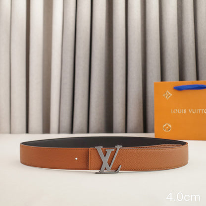 LV - Louis Vuitton-   4.0cm letter bright gun sling hook - pebble grain 4023L