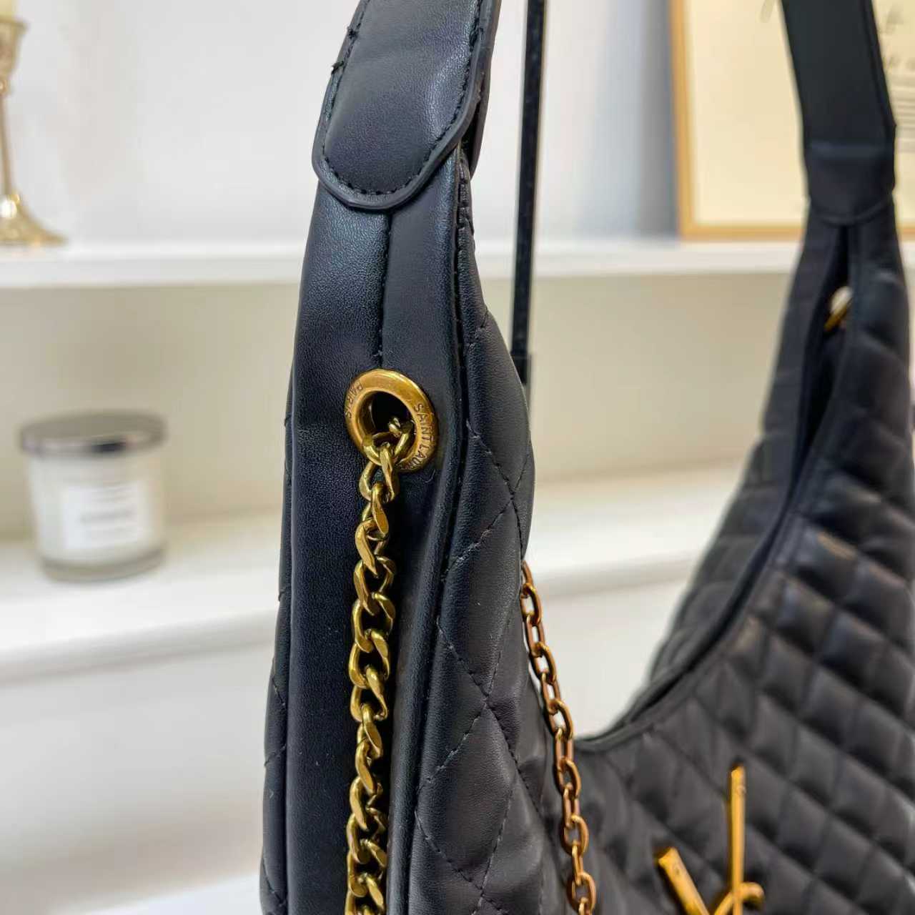 ysl 1086#88 black women bag