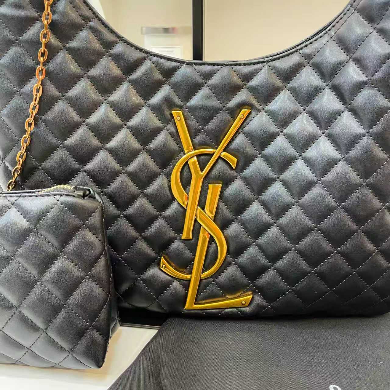 ysl 1086#88 black women bag