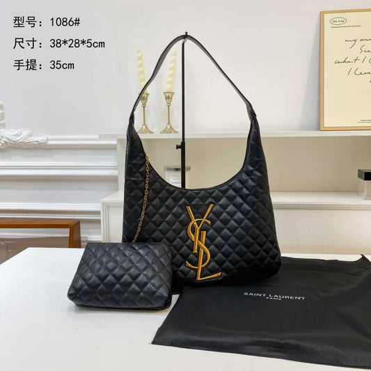 ysl 1086#88 black women bag