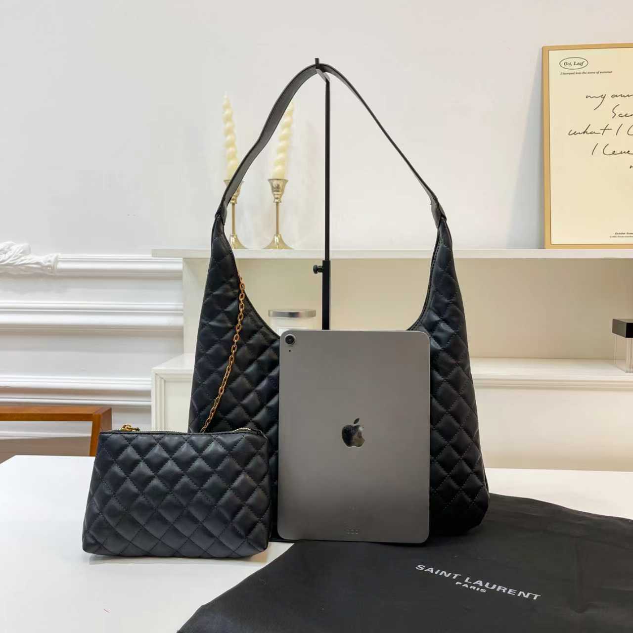 ysl 1086#88 black women bag